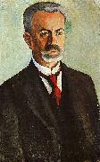 August Macke Bildnis Bernhard Koehler oil painting artist
